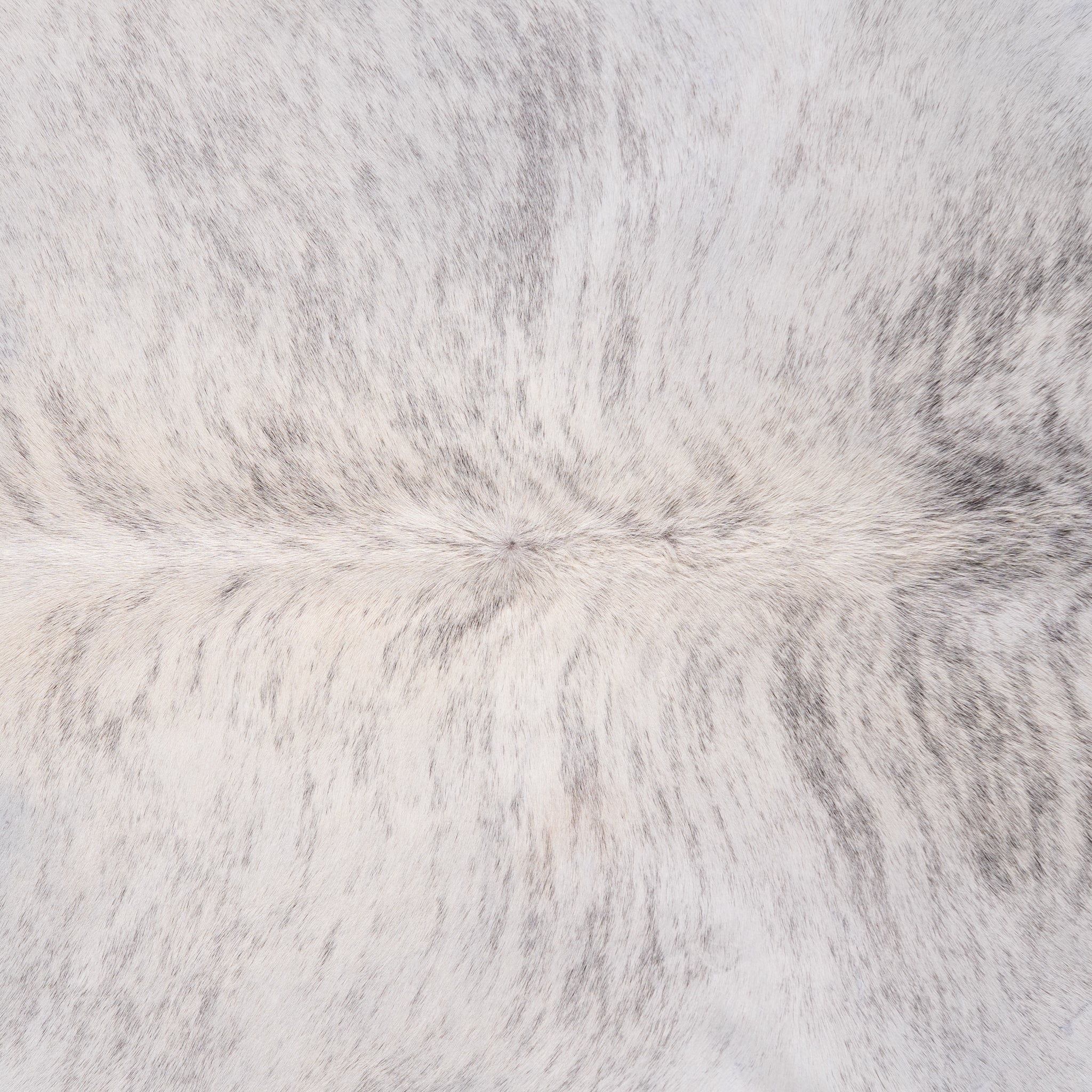 Brazilian Light Grey Brindle Cowhide Rug Size 6'10" L x 5'9" W 3459 - Image 3