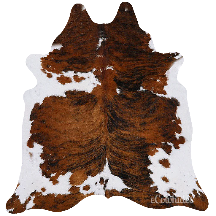 Cowhide Rug Tricolor Brindle Mix - Image 14