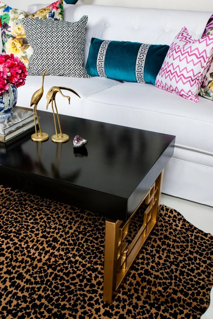 Leopard Cowhide Rug - Image 3