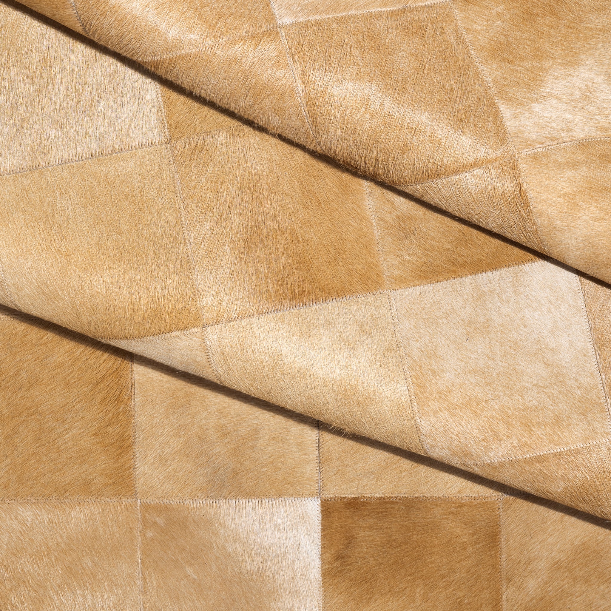 Rhodes Champagne Cowhide Area Rug - Image 4