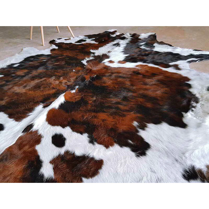 Tricolor Cowhide Rug - Image 8